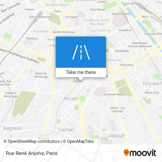Rue René Anjolvy map