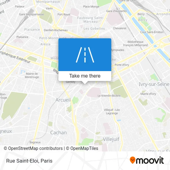 Rue Saint-Eloi map