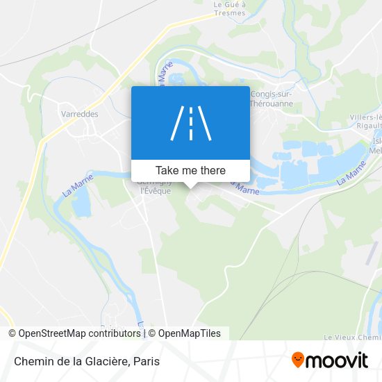 Chemin de la Glacière map