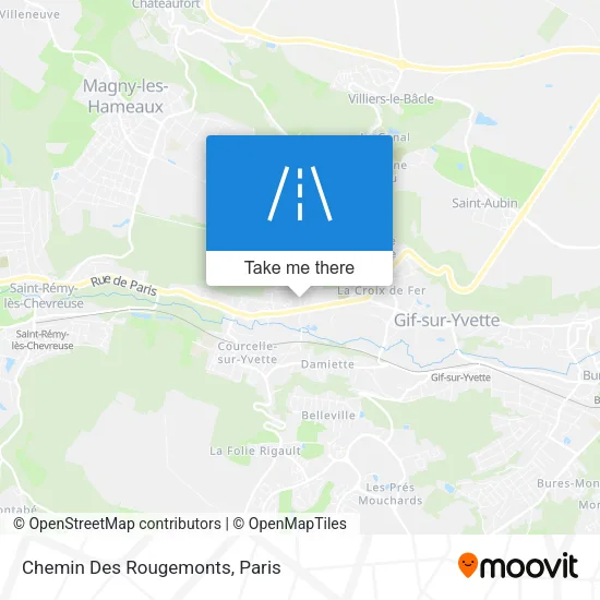 Chemin Des Rougemonts map