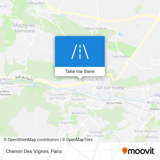 Chemin Des Vignes map