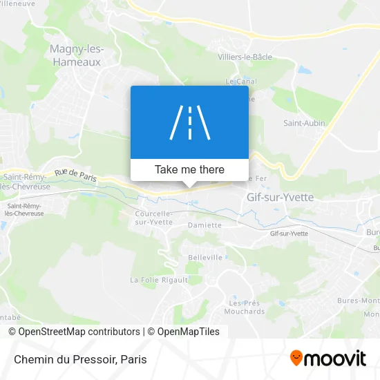 Chemin du Pressoir map