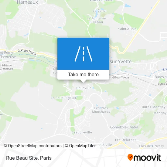 Rue Beau Site map
