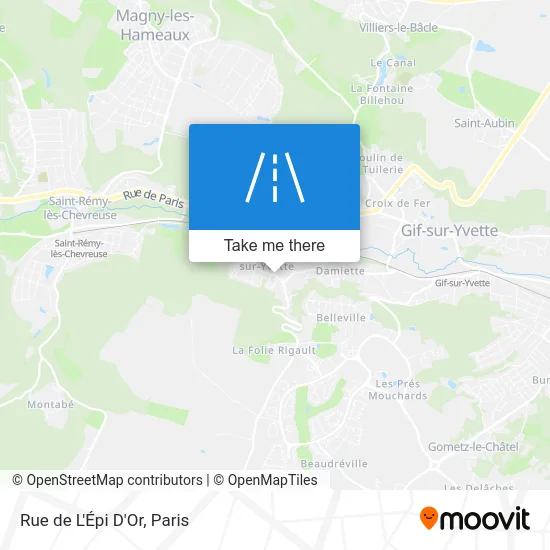 Rue de L'Épi D'Or map