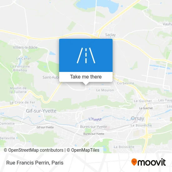 Rue Francis Perrin map