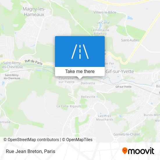 Rue Jean Breton map