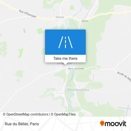 Rue du Bélier map