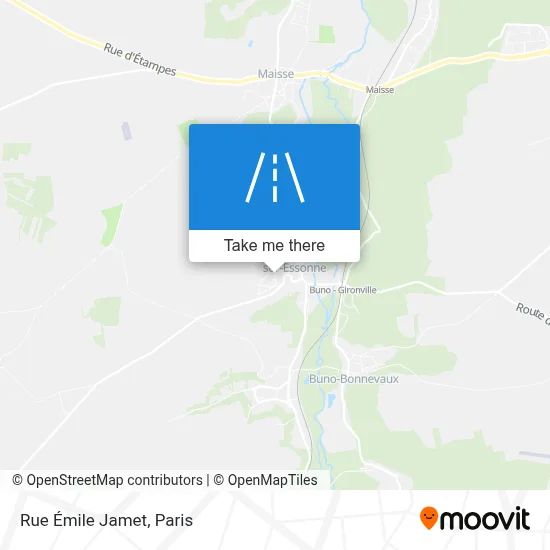 Rue Émile Jamet map