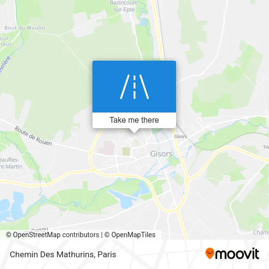 Chemin Des Mathurins map