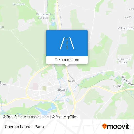 Chemin Latéral map