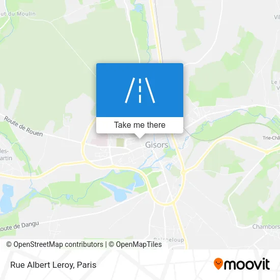 Rue Albert Leroy map