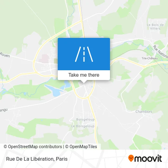 Rue De La Libération map