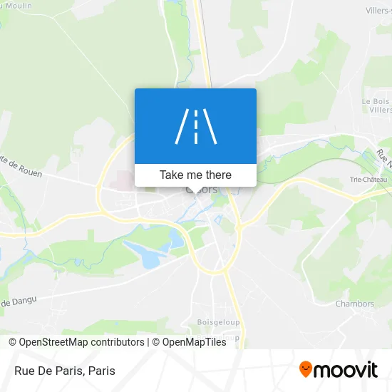 Rue De Paris map