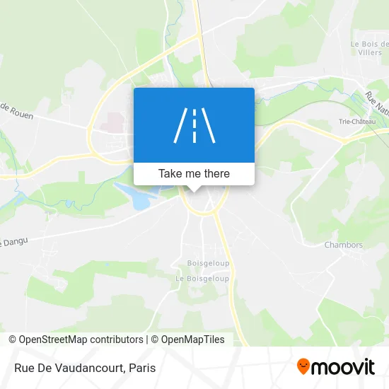 Rue De Vaudancourt map