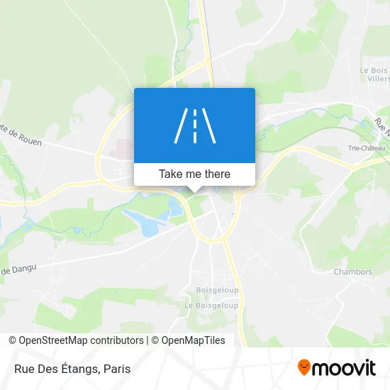 Rue Des Étangs map