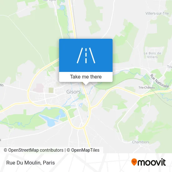 Rue Du Moulin map