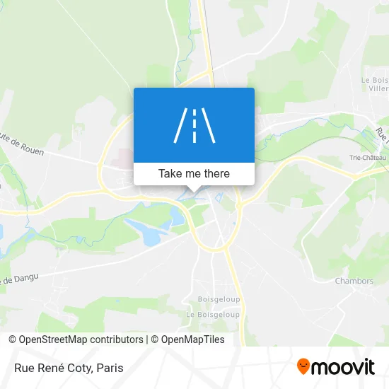 Rue René Coty map