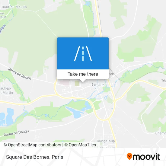 Square Des Bornes map