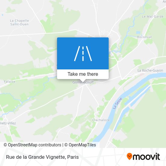 Rue de la Grande Vignette map