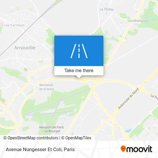 Avenue Nungesser Et Coli map