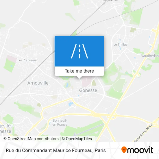 Rue du Commandant Maurice Fourneau map