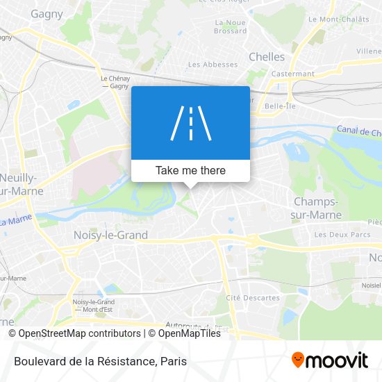 Boulevard de la Résistance map