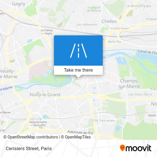 Rue Des Cerisiers map