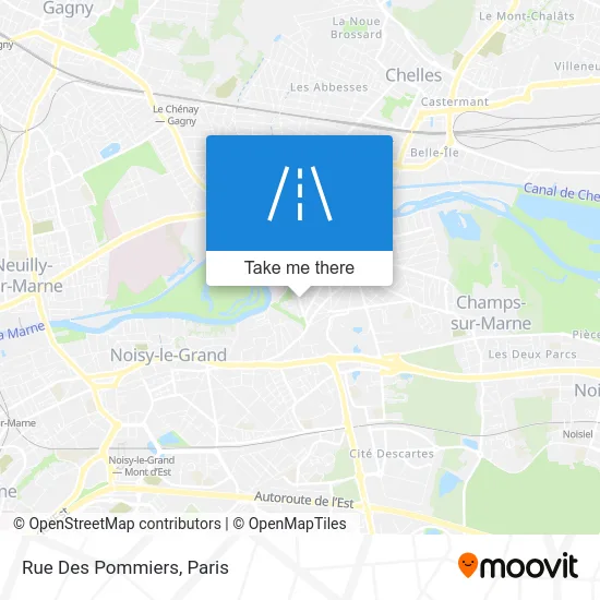 Rue Des Pommiers map
