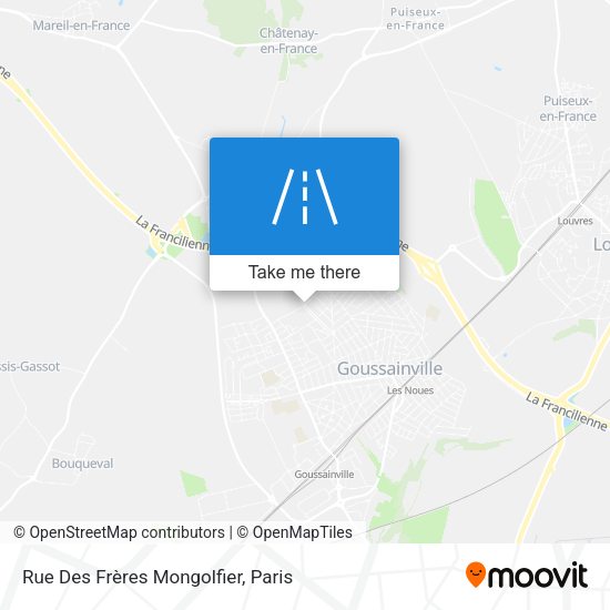 Rue Des Frères Mongolfier map