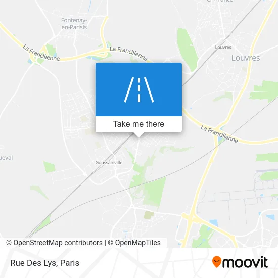 Rue Des Lys map