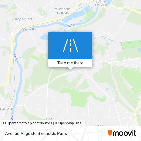 Avenue Auguste Bartholdi map