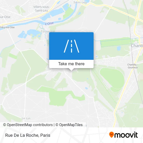 Rue De La Roche map