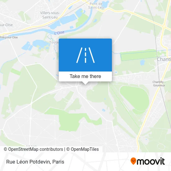 Rue Léon Potdevin map