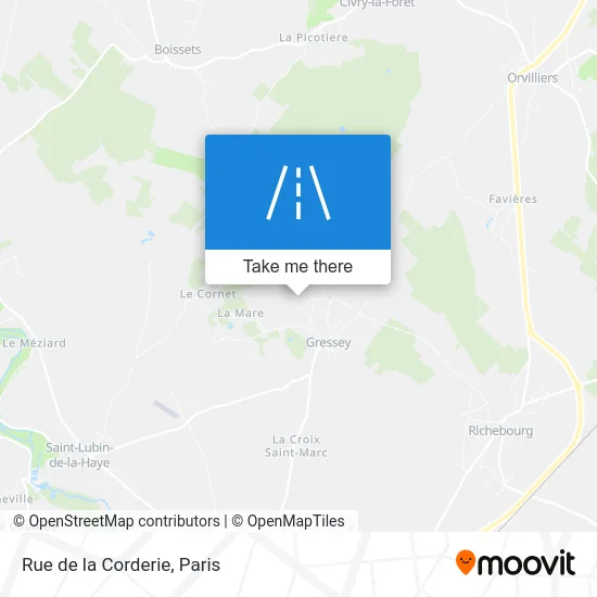 Rue de la Corderie map