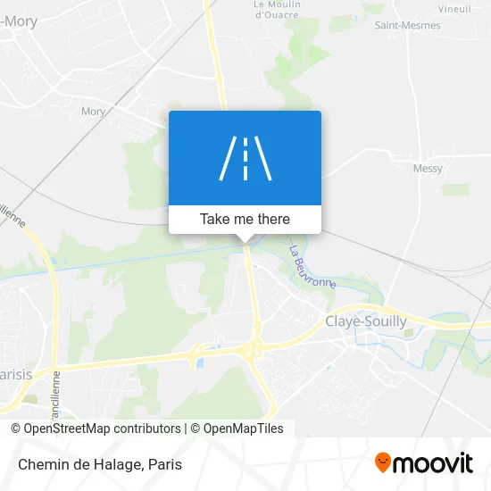 Chemin de Halage map