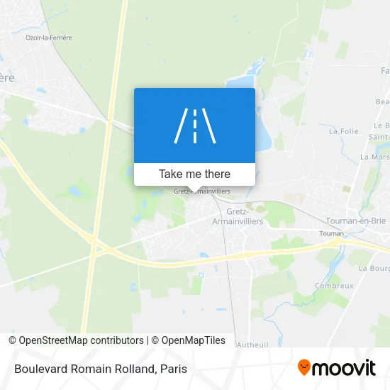 Boulevard Romain Rolland map