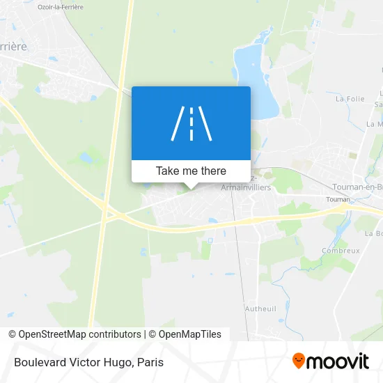 Boulevard Victor Hugo map