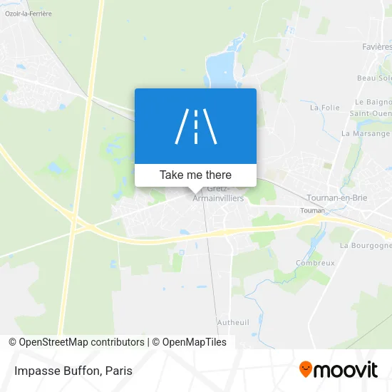 Impasse Buffon map