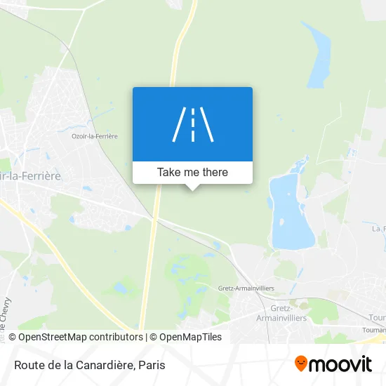 Route De La Canardière map