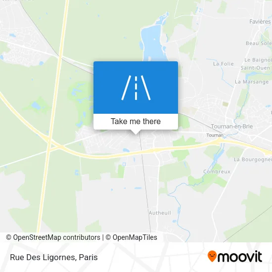 Rue Des Ligornes map