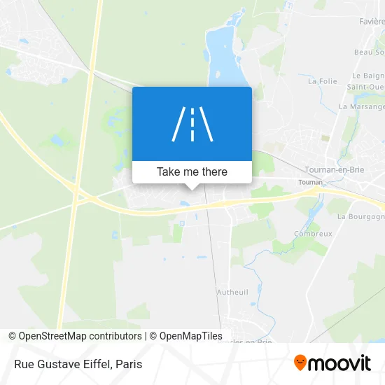 Rue Gustave Eiffel map
