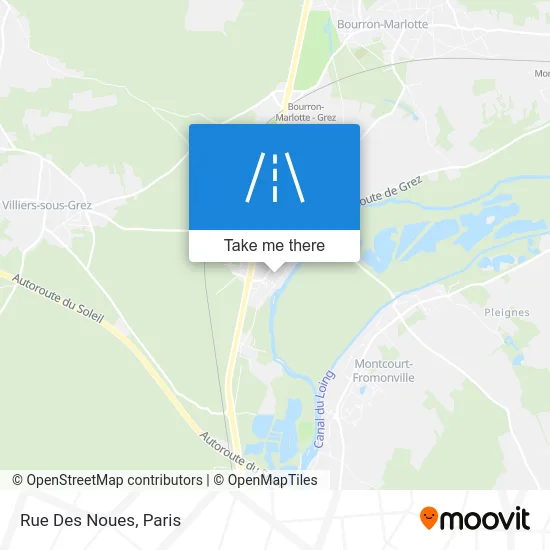 Rue Des Noues map