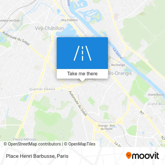 Place Henri Barbusse map