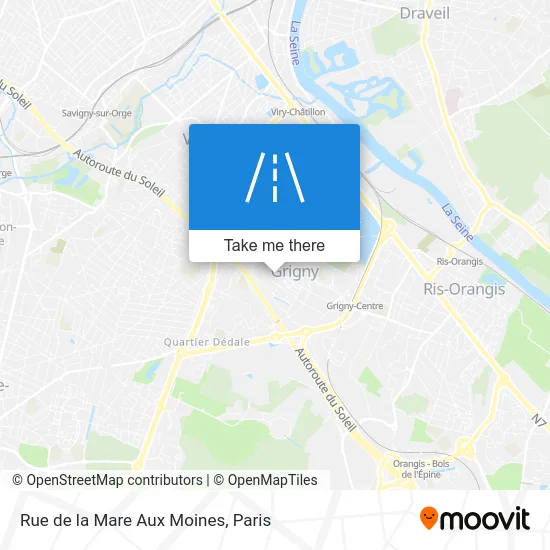 Rue de la Mare Aux Moines map