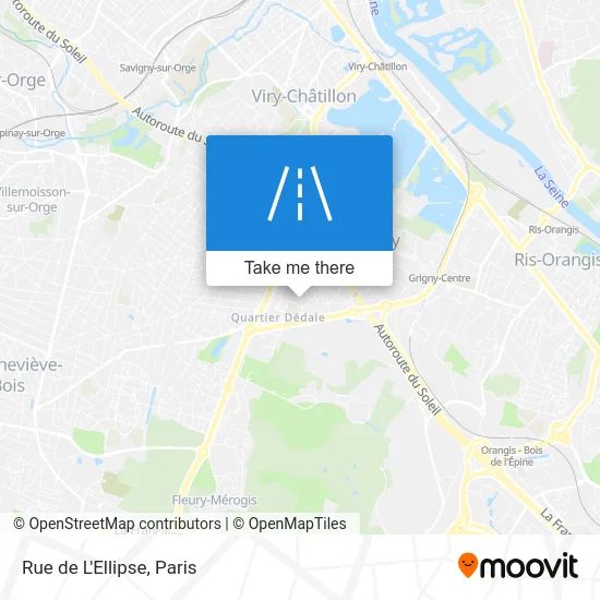 Rue de L'Ellipse map