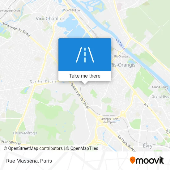 Rue Masséna map
