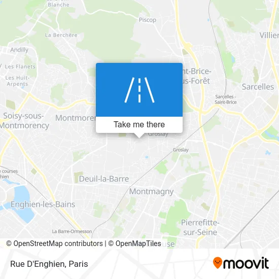 Rue D'Enghien map