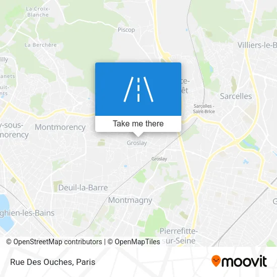 Rue Des Ouches map