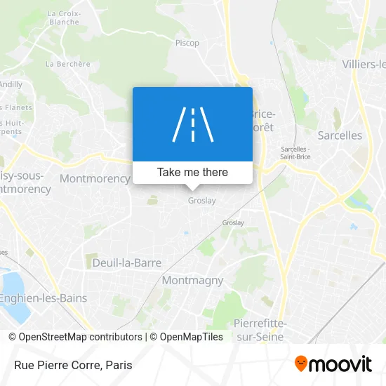 Rue Pierre Corre map