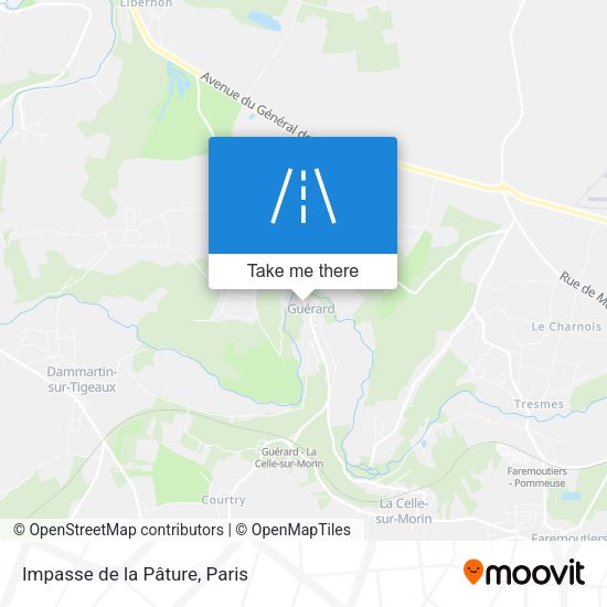 Impasse de la Pâture map